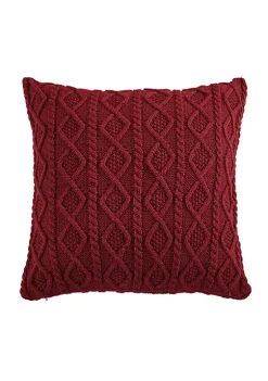 Wholesale ❤️ HiEnd Accents Cable Knit Soft Diamond Euro Sham ⭐ -Cheap HiEnd Accents Store Belk 519