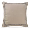 Outlet 👍 HiEnd Accents Augusta Khaki Euro Sham with Greek Key Trim 💯 -Cheap HiEnd Accents Store Belk 526