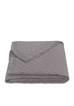 Deals ✔️ HiEnd Accents Diamond Linen Quilt 🔔 -Cheap HiEnd Accents Store Belk 536
