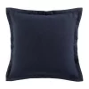 Discount ⭐ HiEnd Accents Camden Nubby Navy Euro Sham ❤️ -Cheap HiEnd Accents Store Belk 548