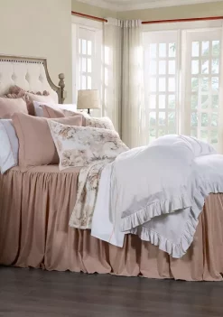Coupon 🎉 HiEnd Accents Luna Washed Linen Bedspread Set 🌟