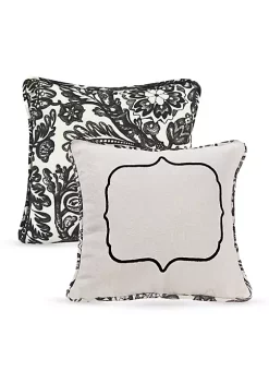 Wholesale π― HiEnd Accents Matelasse Decorative Pillow with Embroidery Detail π