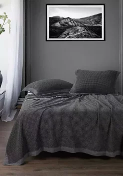 Best Sale 💯 HiEnd Accents Waffle Weave Cotton Coverlet 😉 -Cheap HiEnd Accents Store Belk 650