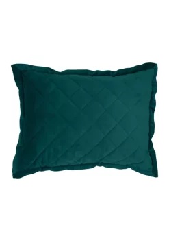 Discount 👍 HiEnd Accents Velvet Quilted Pillow ⌛ -Cheap HiEnd Accents Store Belk 677