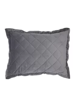 Discount 👍 HiEnd Accents Velvet Quilted Pillow ⌛ -Cheap HiEnd Accents Store Belk 680