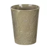 Best Sale 😀 HiEnd Accents Savannah Ceramic Wastebasket 💯 -Cheap HiEnd Accents Store Belk 701