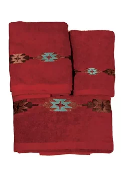 Brand new 🔔 HiEnd Accents Embroidered Socorro Towel Set 🤩 -Cheap HiEnd Accents Store Belk 738