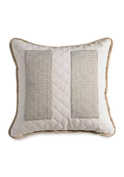 Discount π HiEnd Accents Fairfield Decorative Square Pillow 18-in. x 18-in. π
