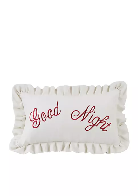 Deals π HiEnd Accents Good Night Embroidery Pillow π₯° 4 Deals π HiEnd Accents Good Night Embroidery Pillow π₯° - Image 2
