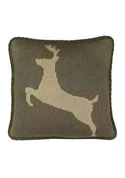 Flash Sale β HiEnd Accents Wilderness Ridge Dear Decorative Pillow 17-in. x 17-in. π