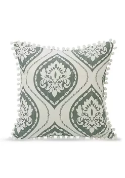 Brand new π HiEnd Accents Belmont Decorative Pillow With Pom Trim π