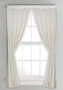 Best Sale 👍 HiEnd Accents New Port Linen Curtain ⭐