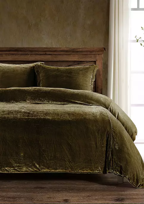 Cheapest ⌛ HiEnd Accents Stella Faux Silk Velvet Duvet Cover Set ✨ 6 Cheapest ⌛ HiEnd Accents Stella Faux Silk Velvet Duvet Cover Set ✨ - Image 4