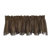 New 🤩 HiEnd Accents Chocolate Tooled Faux Leather Kitchen Valance with Fringe 🔔 -Cheap HiEnd Accents Store Belk 946