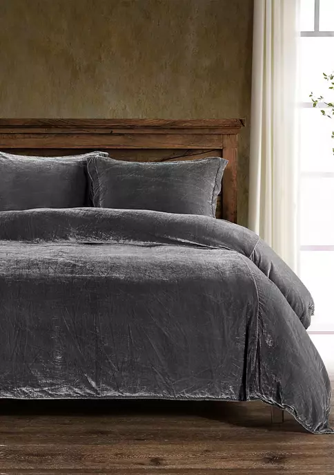 Cheapest ⌛ HiEnd Accents Stella Faux Silk Velvet Duvet Cover Set ✨ 12 Cheapest ⌛ HiEnd Accents Stella Faux Silk Velvet Duvet Cover Set ✨ - Image 10