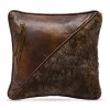 Promo 🔔 HiEnd Accents Half Faux Fur and Faux Leather Decorative Pillow 😉 -Cheap HiEnd Accents Store Belk 964
